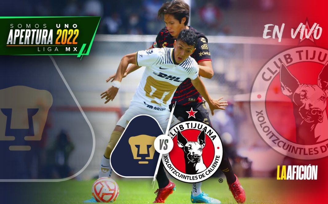 Pumas vs Tijuana TODAY LIVE in J1 Apertura 2022

