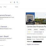 Why not ask for the Clermont-Ferrand tax phone number that Google points to

