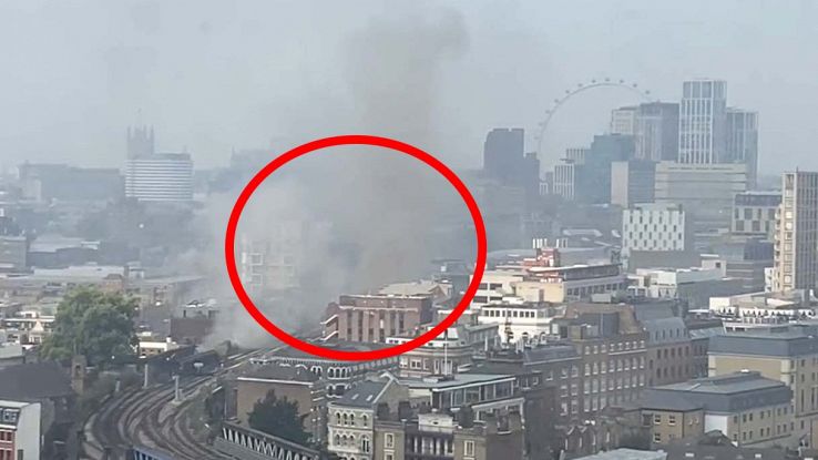 London, Fire at London Bridge: Buildings Evacuated and Interrupted Trains.  What is happening