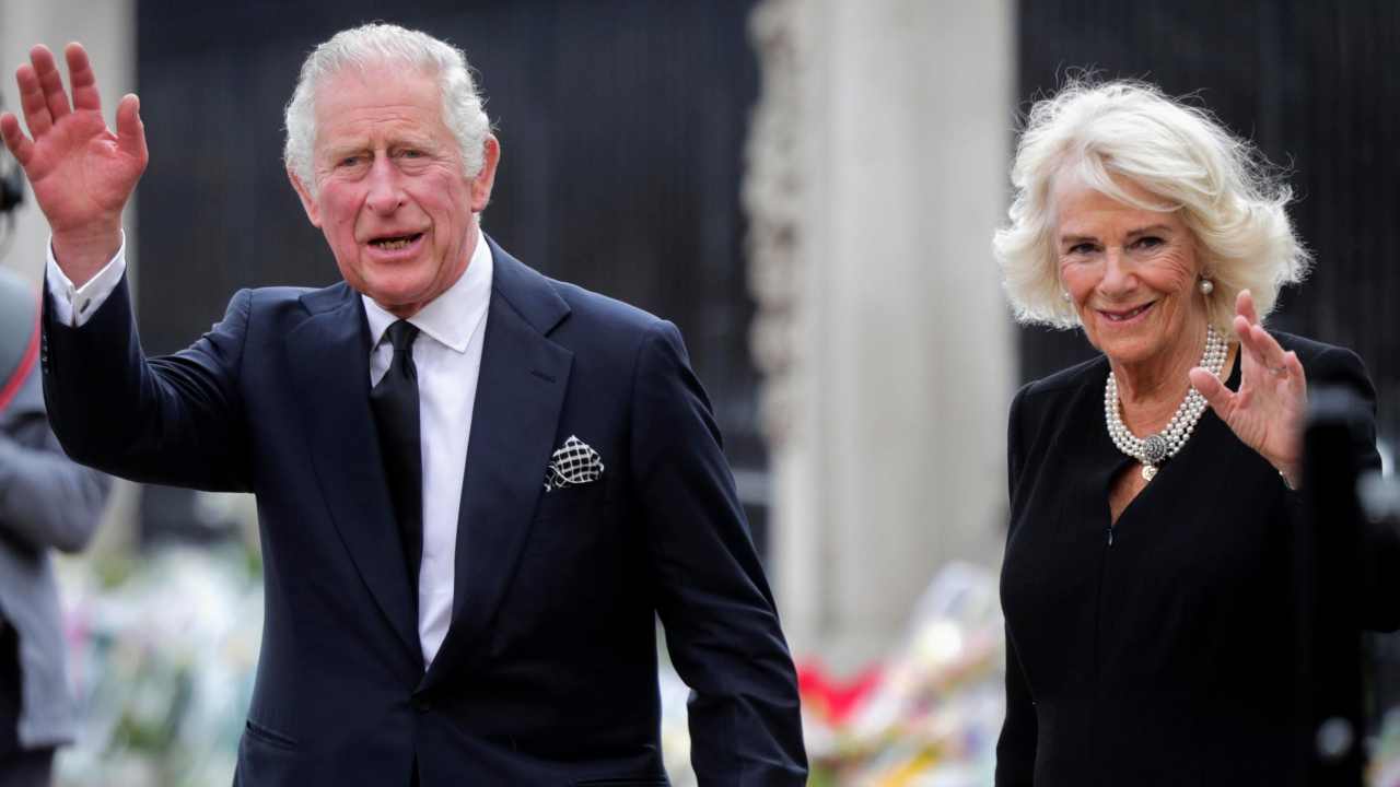 King Charles III and Camilla Parker