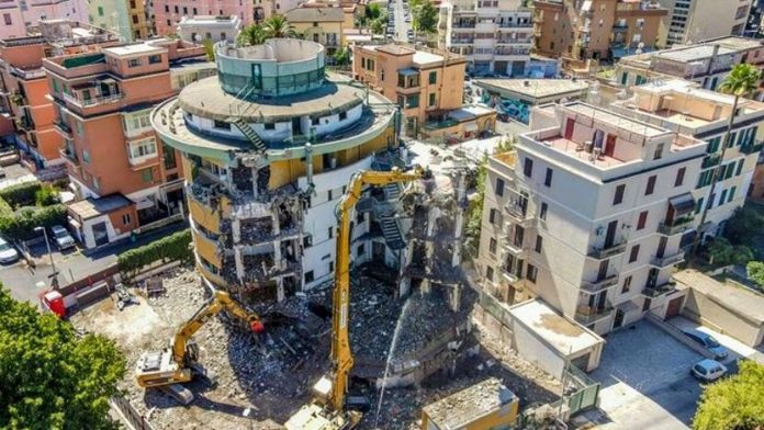 Hotel Aurelio demolished to make way for new apartments

