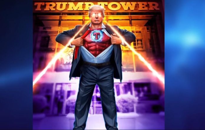 Trump's superhero, digital cards are snapping up (even if they cost a lot)

